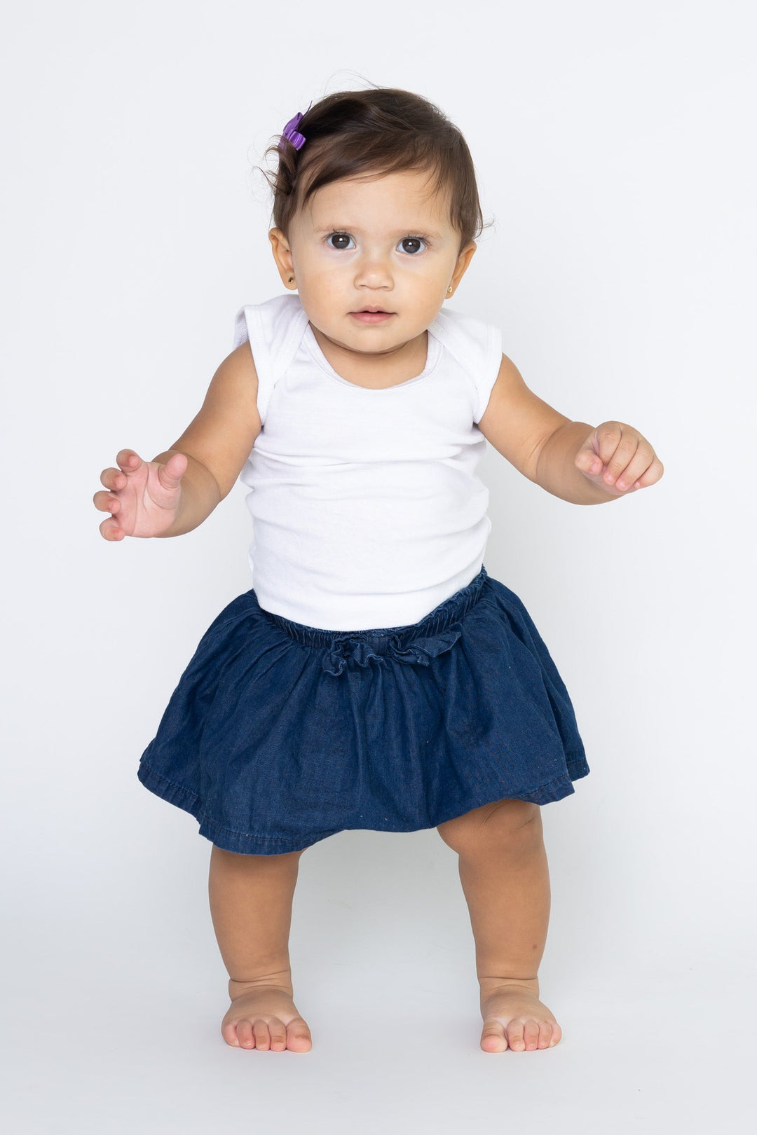 Almilla Clásica 1600 · Bebé niña · Color: BL · Frontal completa 
