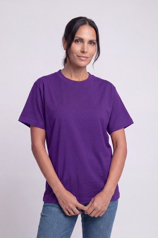 Franela Clásica Cuello O - Morado Nazareno - 1300MZ-001 