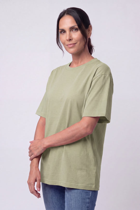 Franela Clásica Cuello O - Verde - 1300VM-001 