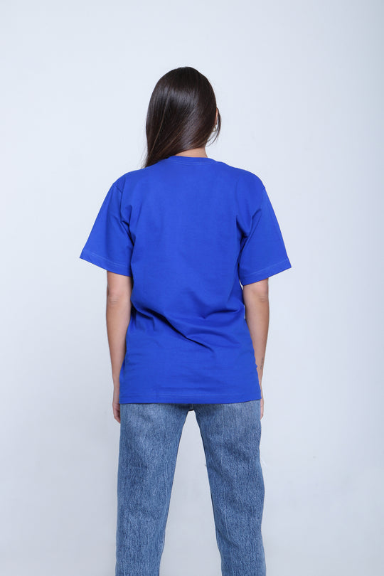 Franela Clásica Cuello O - Azul Royal - 1300ZR-002 
