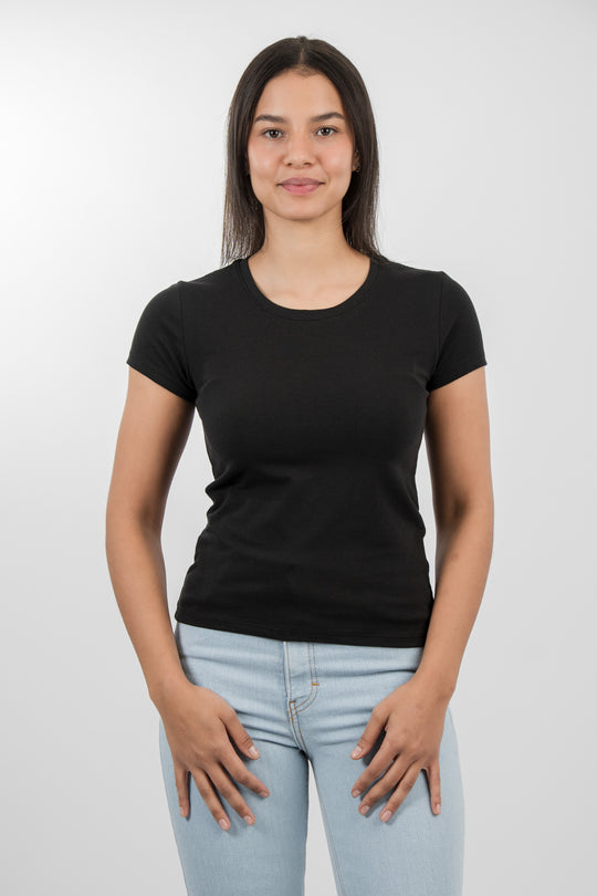 Franela Básica - Negro - 1305NG-001 