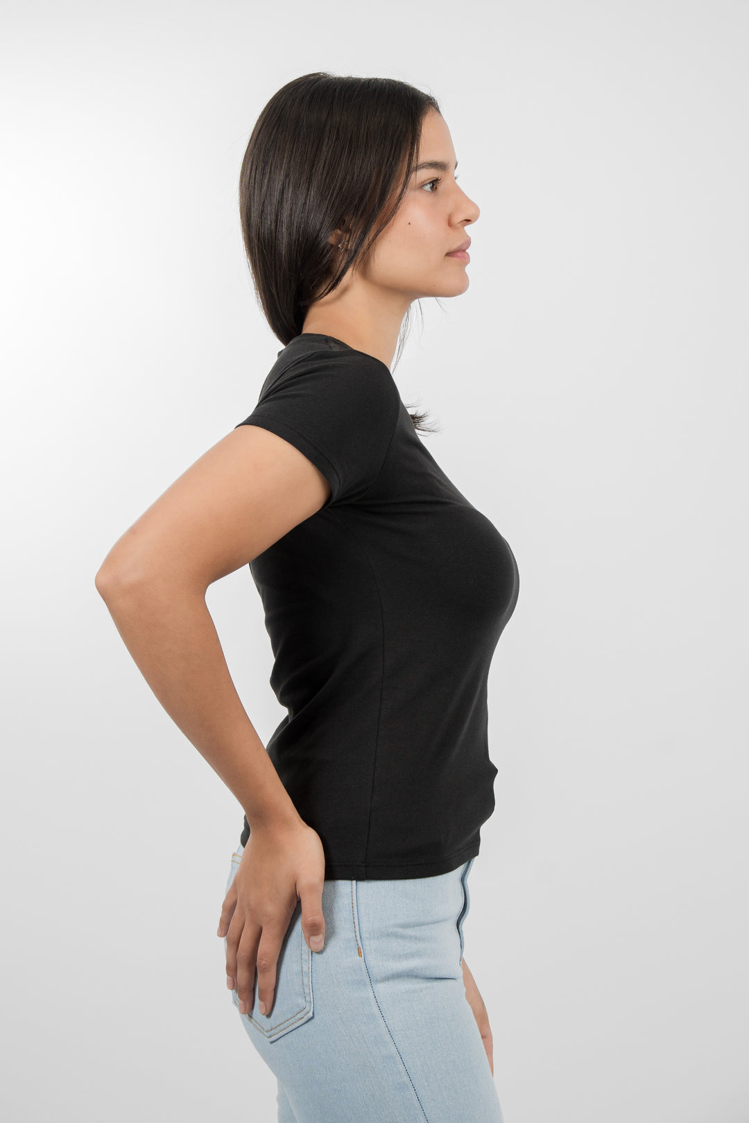 Franela Básica - Negro - 1305NG-003 