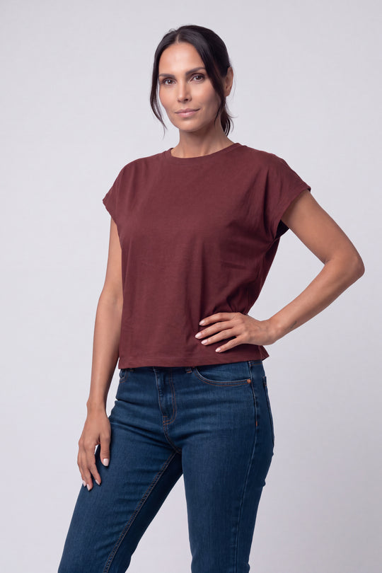 Franela Manila - Borgoña - 1352BV-001 