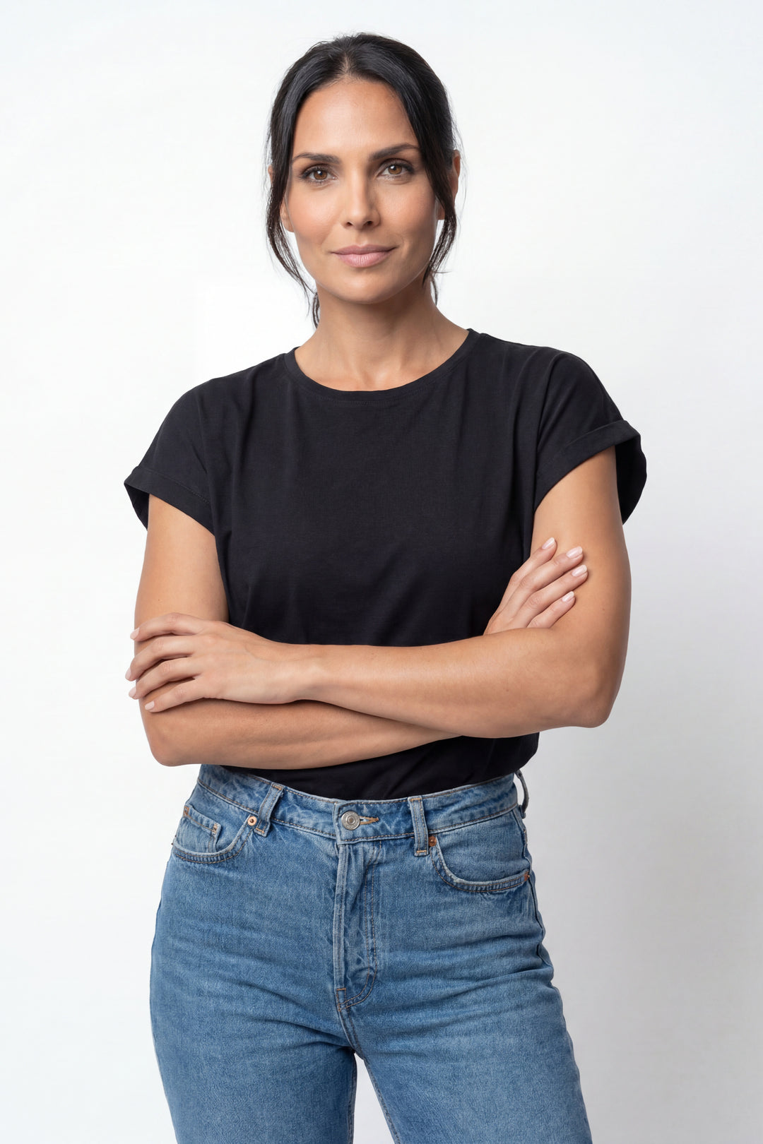 Franela Manila - Negro - 1352NG-002 