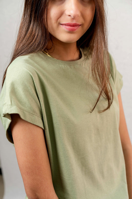 Franela Manila - Verde Musgo - 1352VM-004 