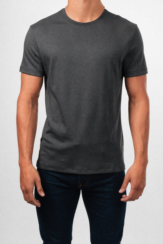 Franela Casual 1356 color Negro - imagen 2 
