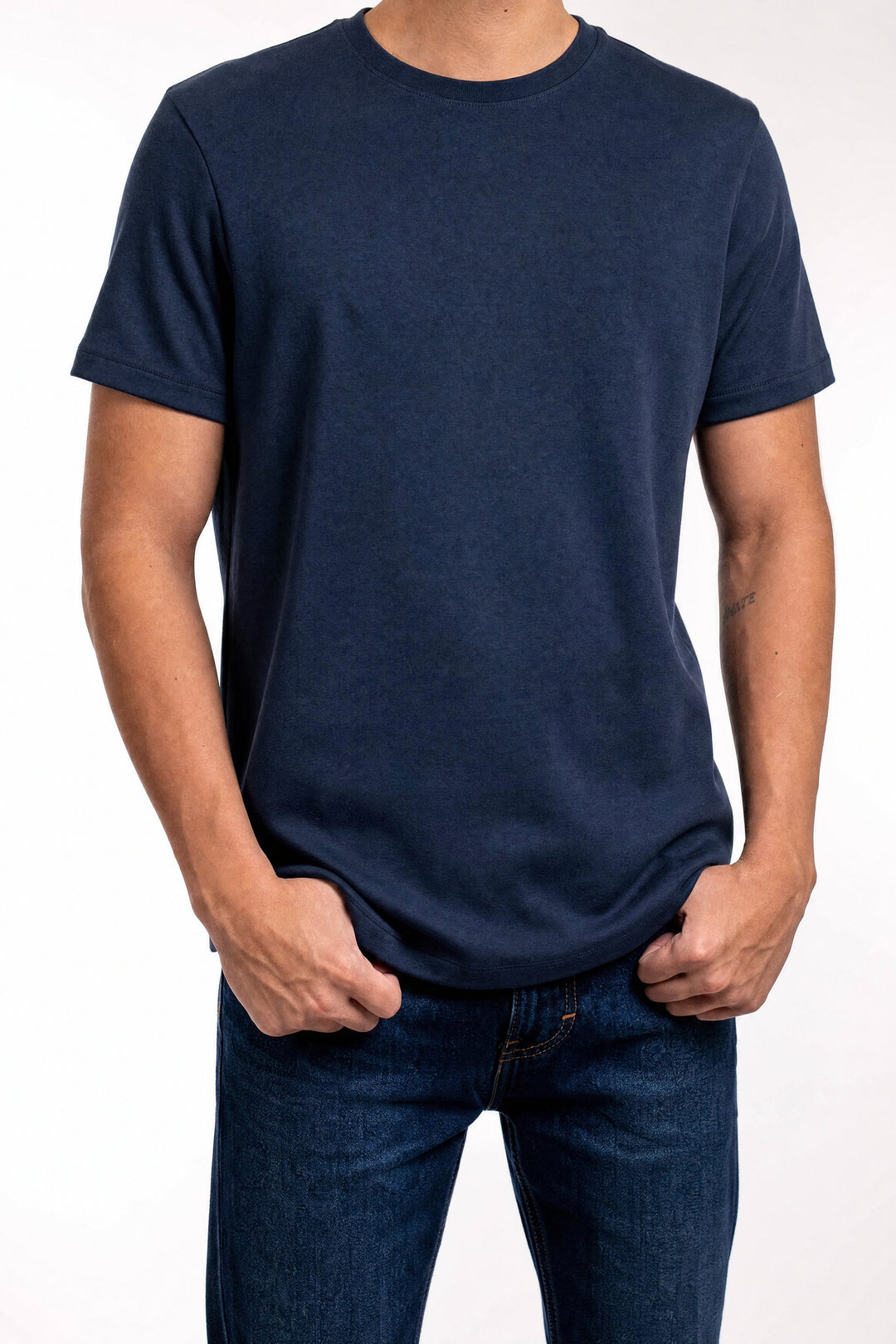 Franela Casual 1356 color Azul 2 Fibras - imagen 1 