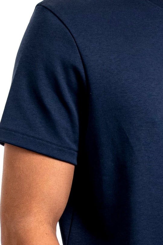 Franela Casual - Azul 2 Fibras - 1356ZM-001 