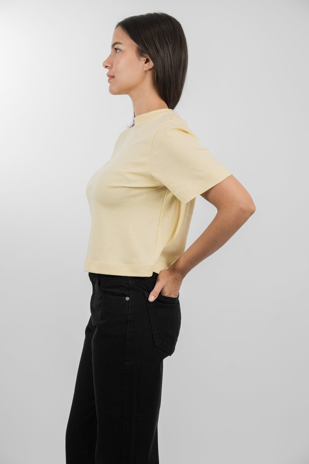 Franela Boxy - Amarillo - 1359AD-001 