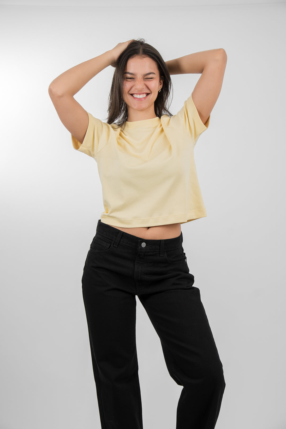 Franela Boxy - Amarillo - 1359AD-003 