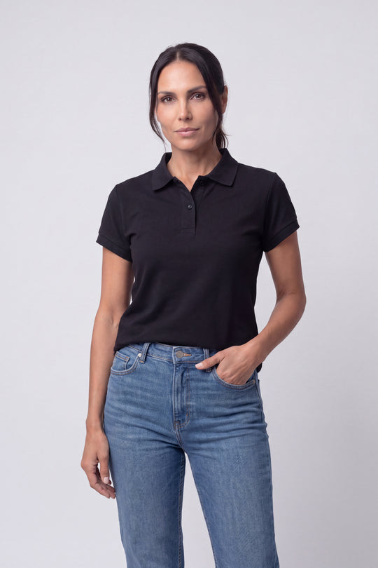 Chemise Polycotton - Negro - 2817NG-001 