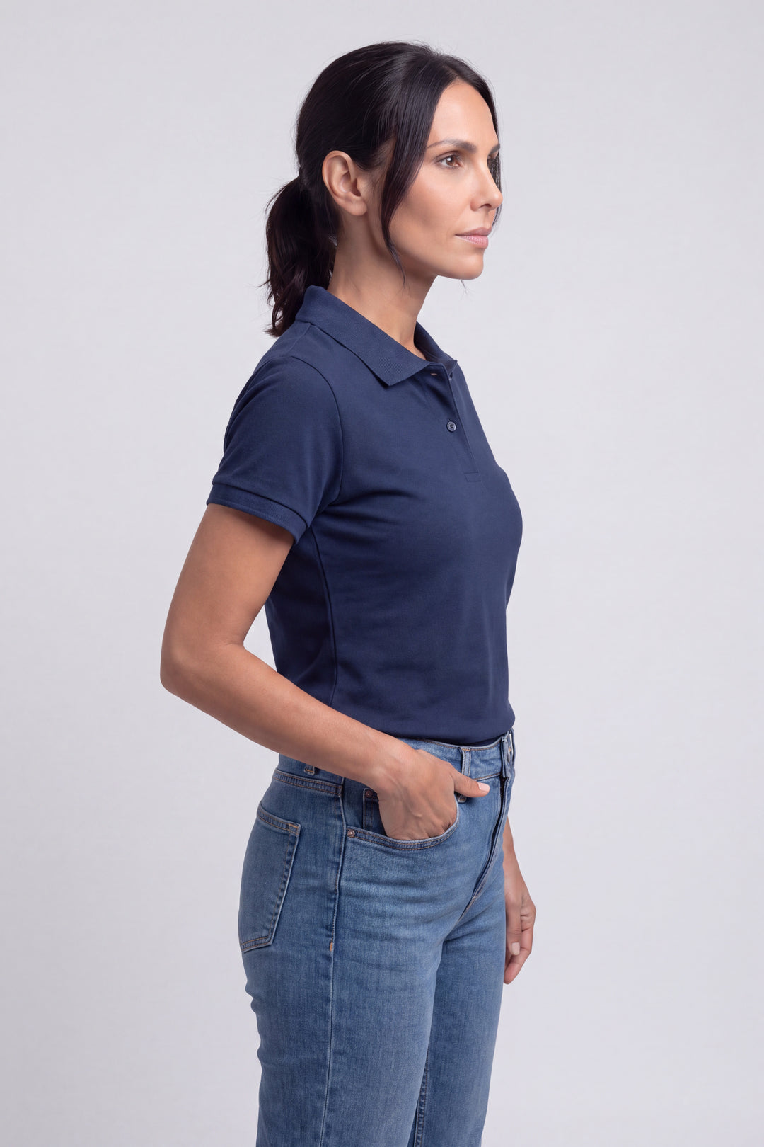 Chemise Polycotton - Azul Marino - 2817ZM-002 