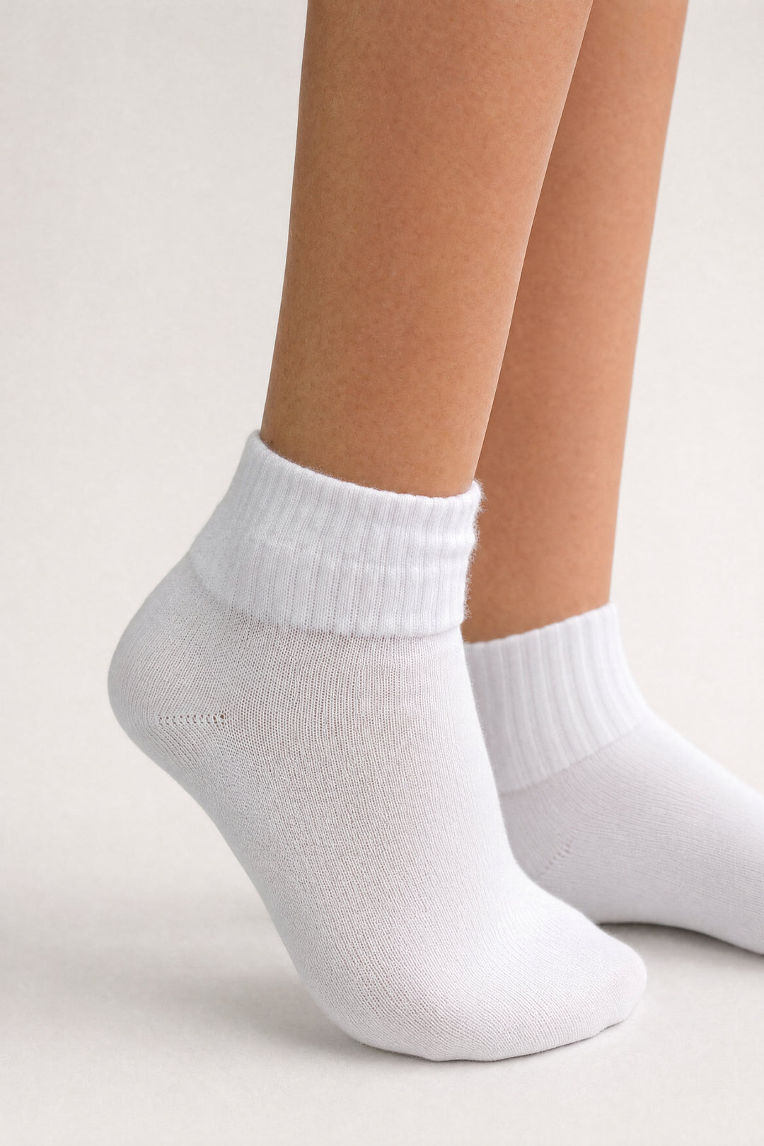 Medias Cortas Escolar - Blanco - 3225BL-001 