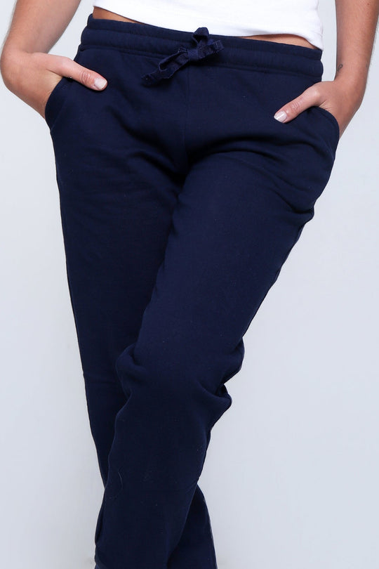 Jogger Jaspeado 3074 · Mujer · Color: ZM · Detalle real de cintura, cordón y bolsillo 