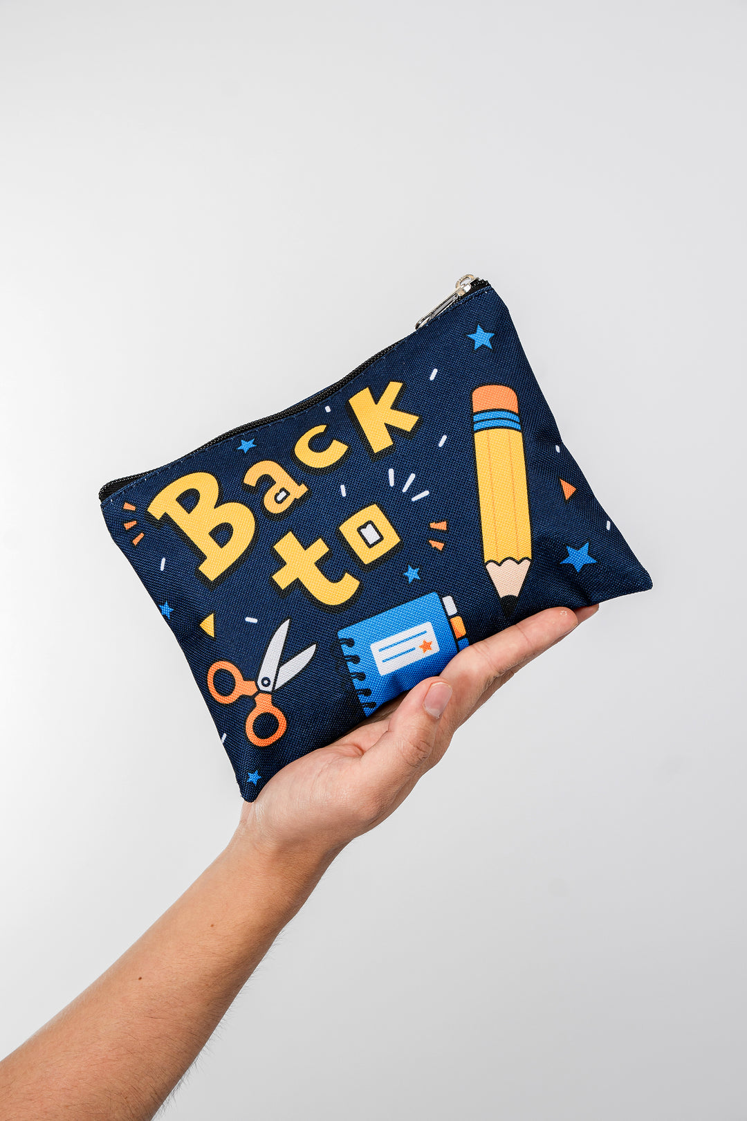 Cartuchera Escolar - Azul 2 Fibras - 7003ZM-001 