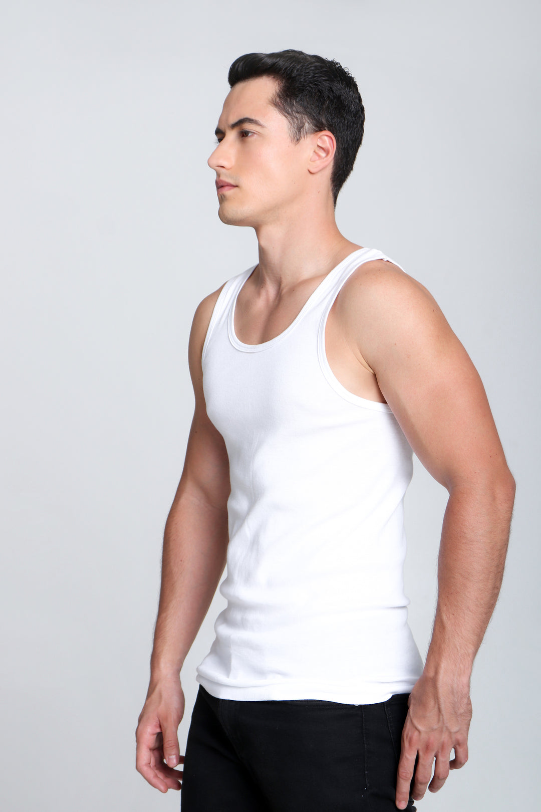 Camiseta Clásica de hombre 1100BL - Blanco - Foto 02 