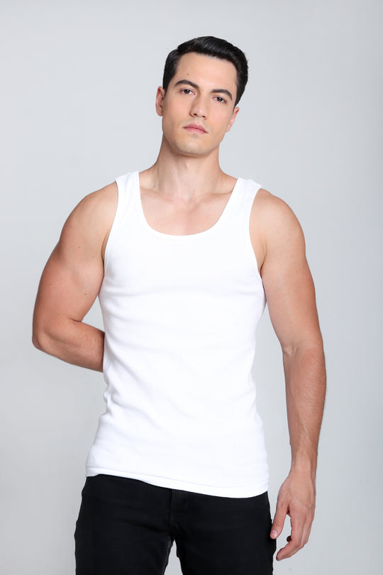 Camiseta Clásica de hombre 1100BL - Blanco - Foto 03 