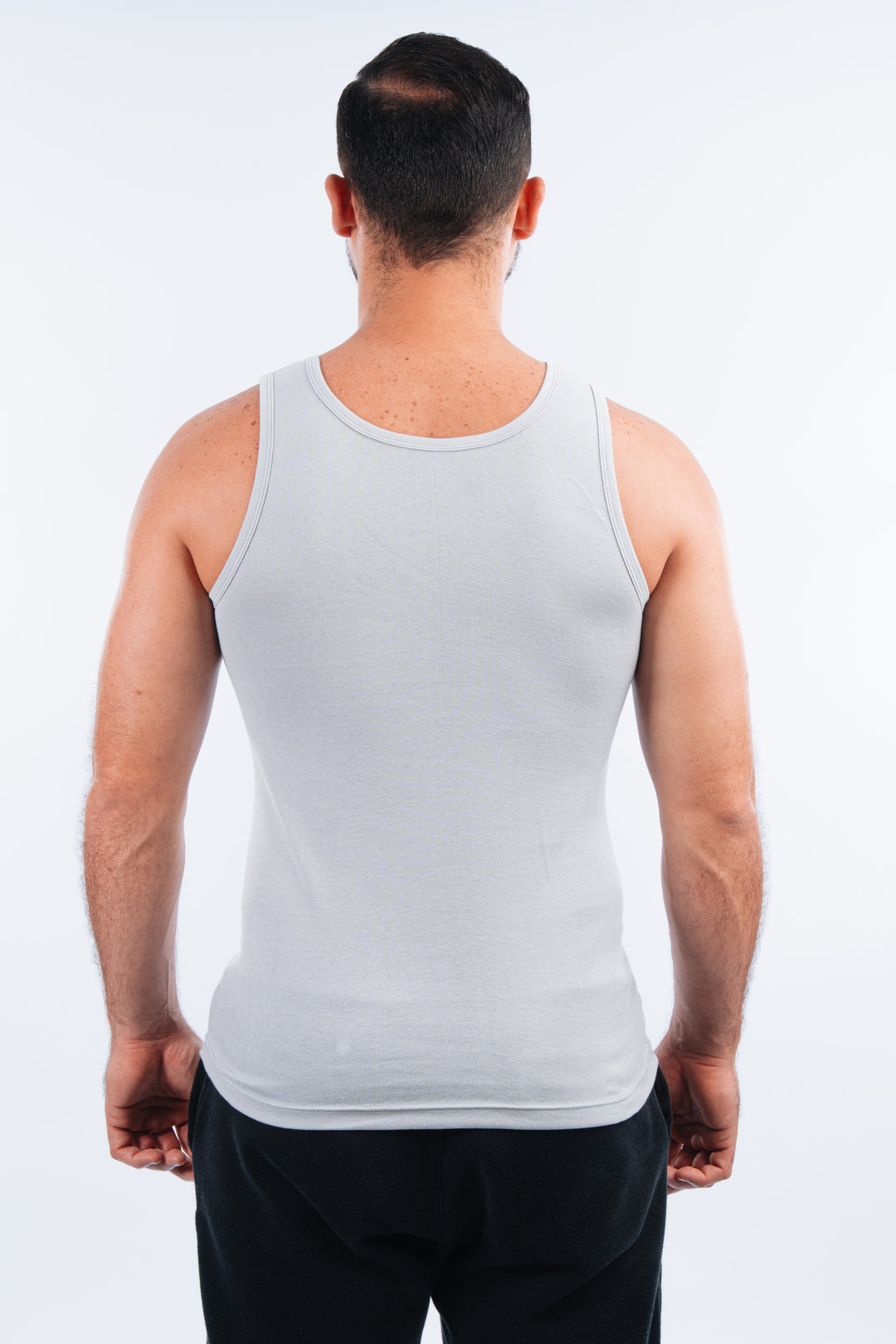 Camiseta Clásica de hombre 1100GG - Gris Gaviota - Foto 02 
