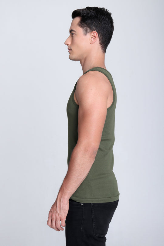 Camiseta Clásica de hombre 1100VO - Verde Oliva - Foto 02 