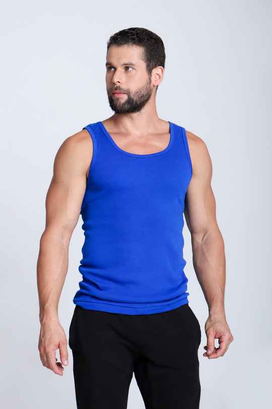Camiseta Clásica de hombre 1100ZR - Azul Royal - Foto 01 