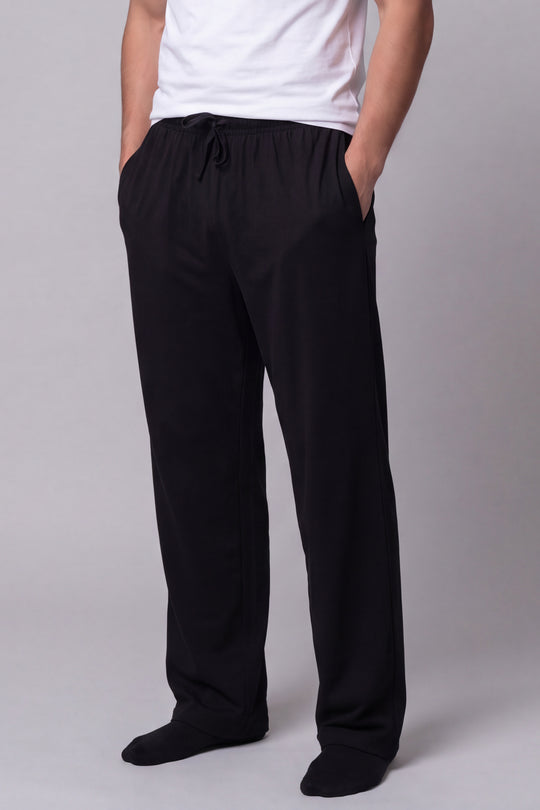 Pantalón Pijama Cordón de hombre 1490NG - Negro - Foto 01 