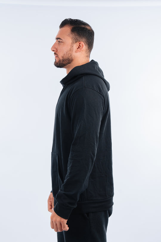Hoodie Casual de hombre 2922NG - Negro - Foto 02 