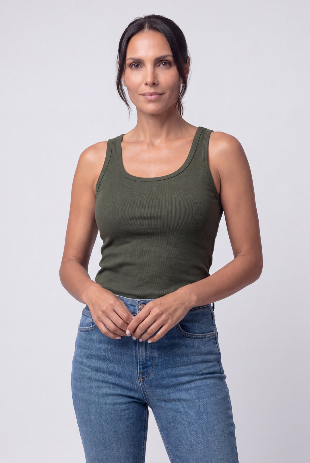 Camiseta Madrid de mujer 1153VF - Verde Forestal - Foto 02 