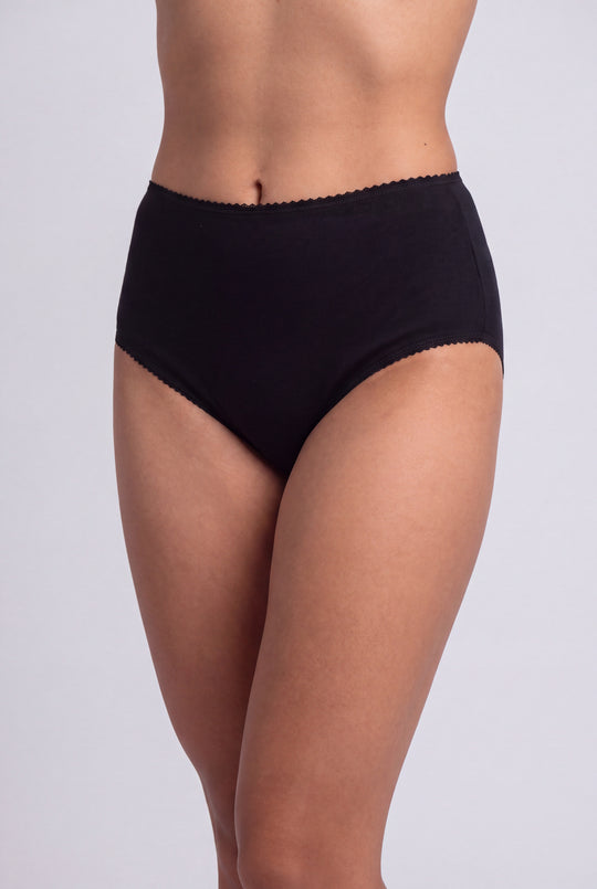 Pantaleta Monaco de mujer 1208NG - Negro - Foto 01 