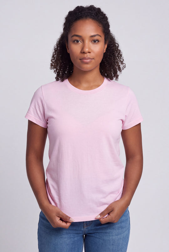 Franela Clásica de mujer 1350RS - Rosado - Foto 01 