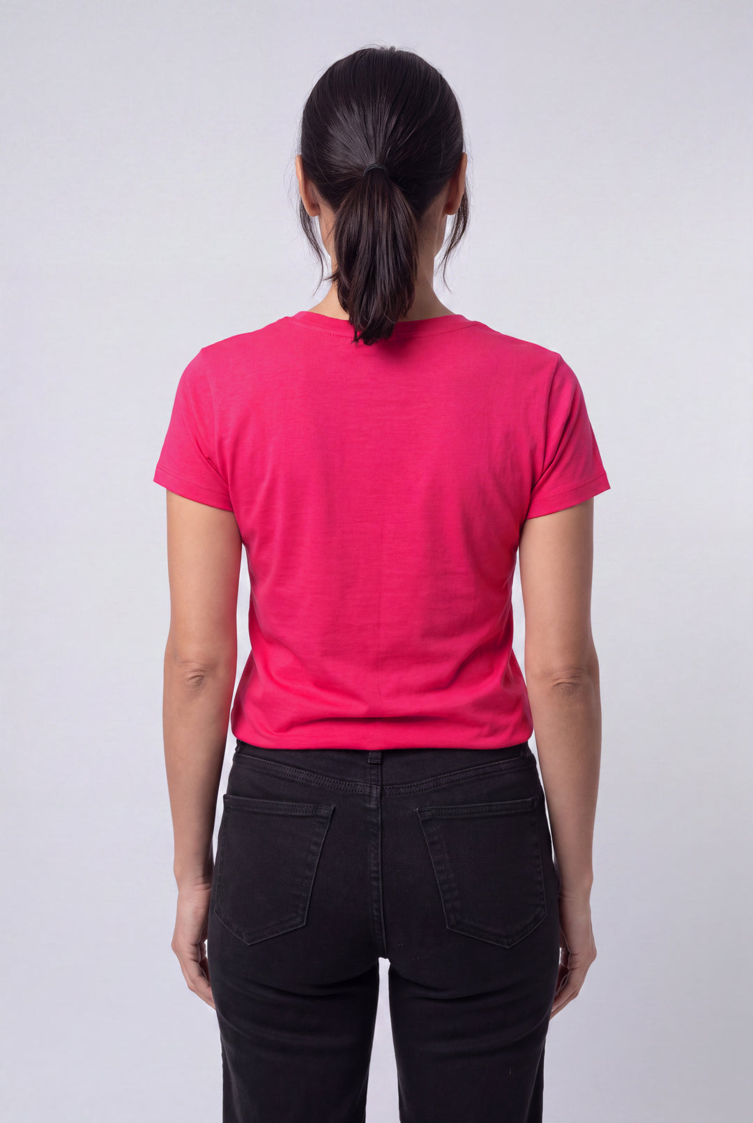 Franela Clásica de mujer 1350RZ - Rojo Cereza - Foto 03 