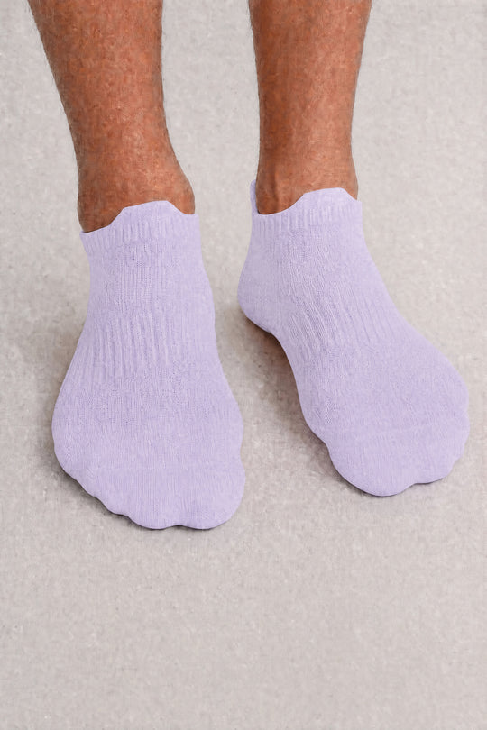 Medias Tobilleras Deportivas 3228 · Hombre · Color: LL · Frontal de los pies 