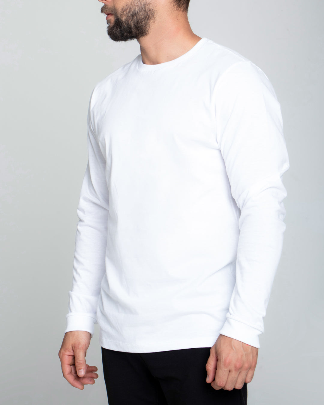 Franela Manga Larga Con Puño